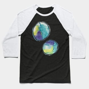 Vibrant Circles Baseball T-Shirt